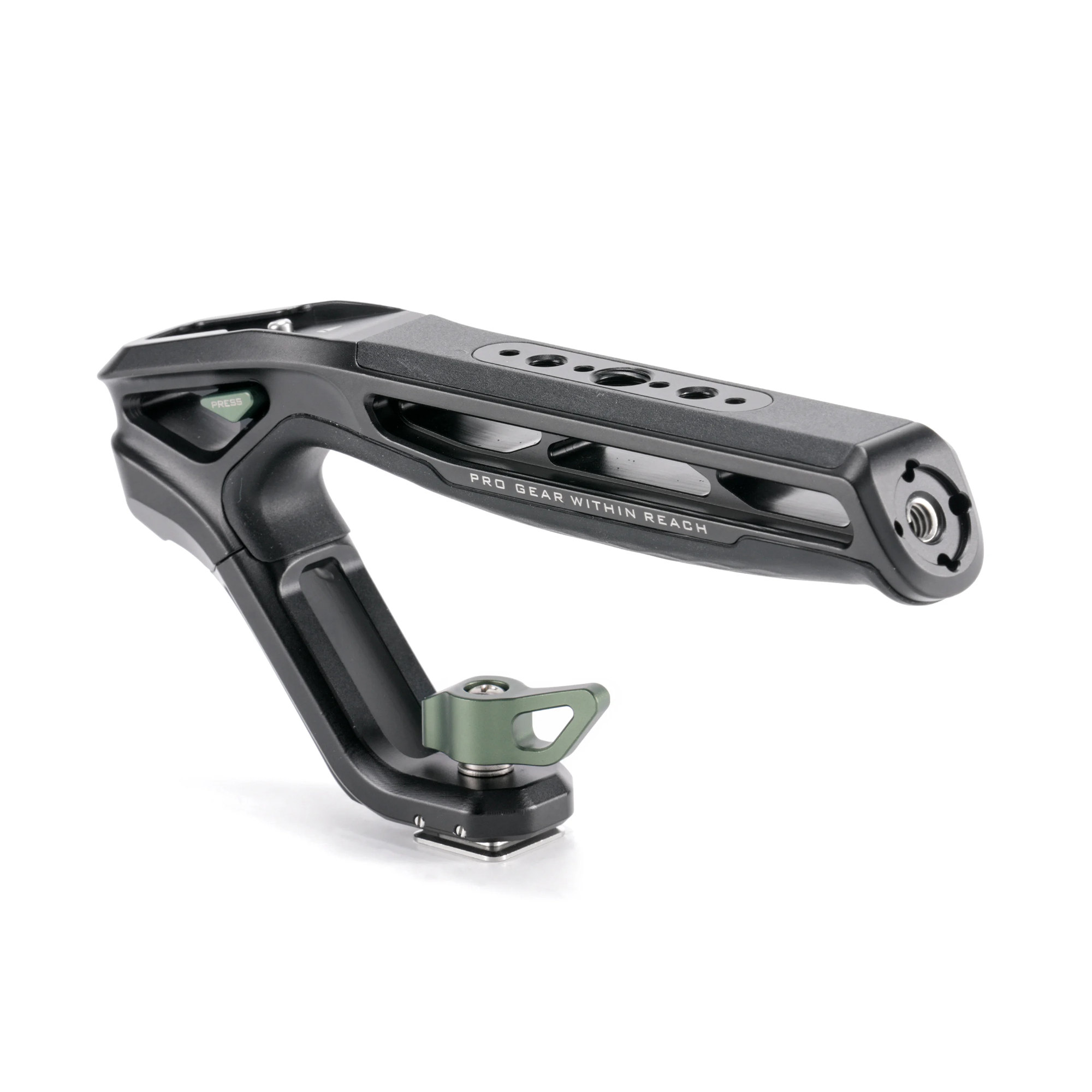 Tilta Xeno Top Handle with Cold Shoe Mount for DSLR Cameras - Black | Perfect for Vlogging, Filmmaking & Photography Accessories