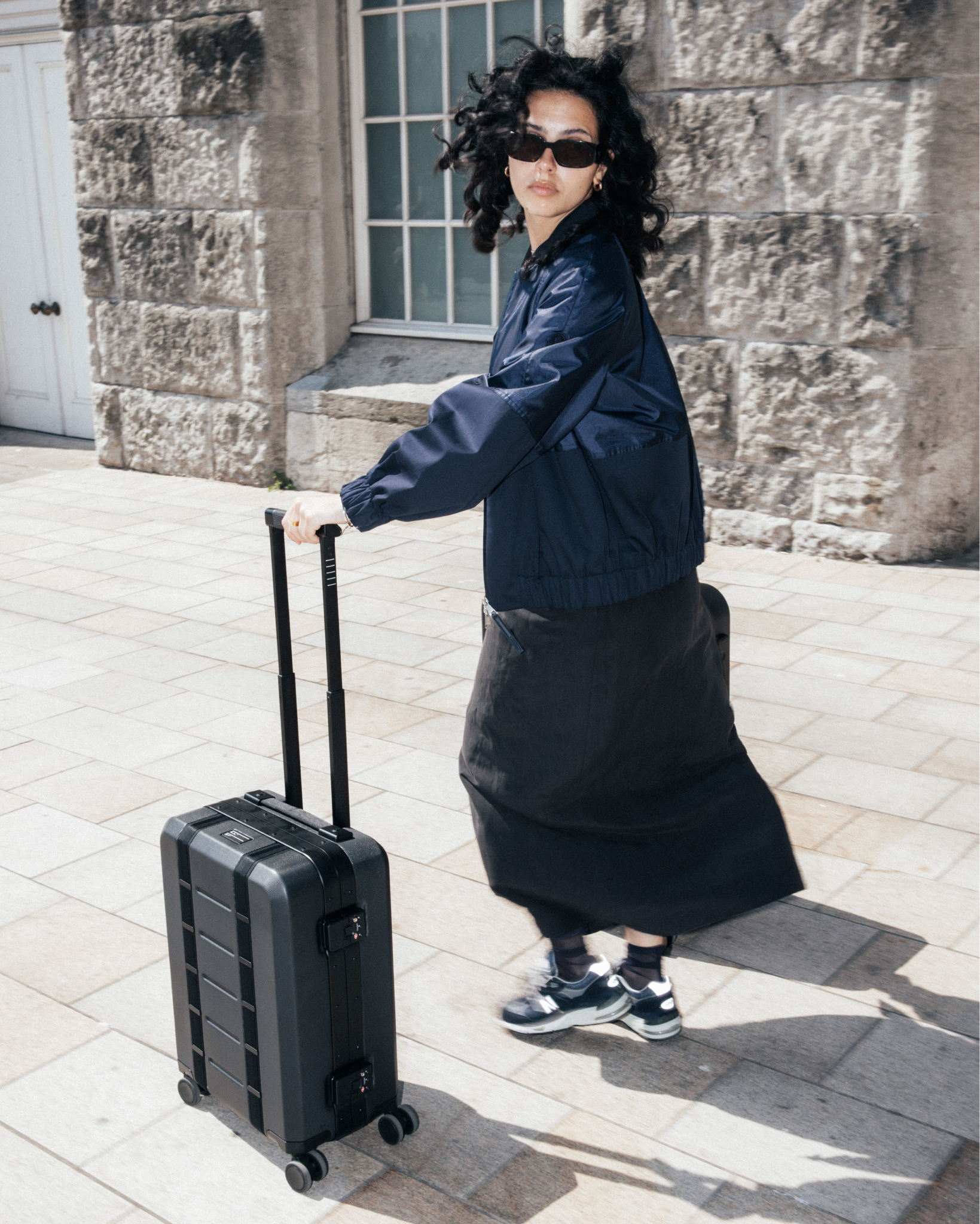DB Journey Ramverk Pro Carry On Luggage - Lightweight Durable Suitcase for Travel & Business Trips - Perfect for Airplane Overhead Bin & Weekend Getaways