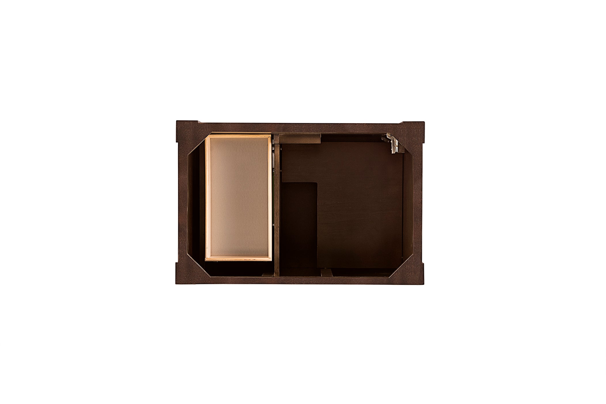 Brookfield 36 Inch Single Vanity in Burnished Mahogany - Modern Bathroom Vanity with Sink for Home Remodeling & Bathroom Upgrade