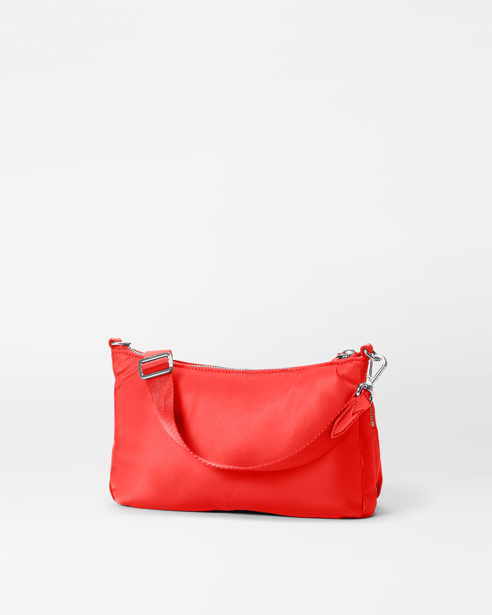 Bright Red Cherry Print Chelsea Petite Shoulder Bag - Stylish Crossbody Purse for Women, Perfect for Work, Travel & Everyday Use