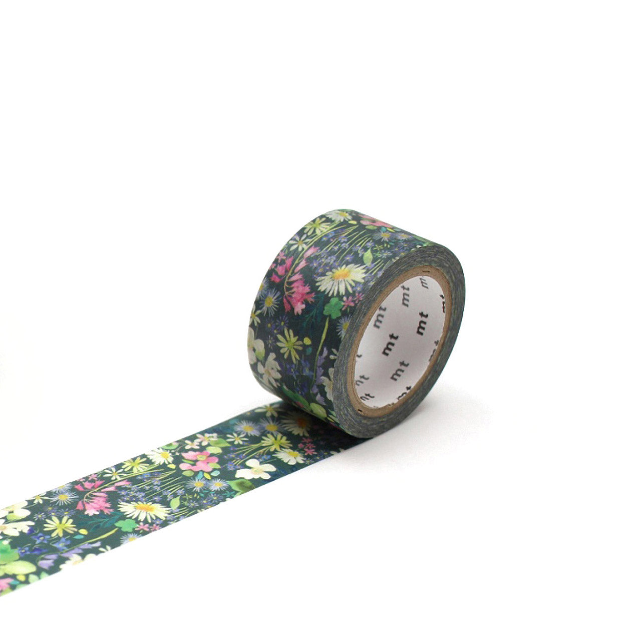 Bluebellgray Woodline Walk Washi Tape Single Wide Roll - Decorative Japanese Paper Tape for Scrapbooking, Journaling, Gift Wrapping & DIY Crafts