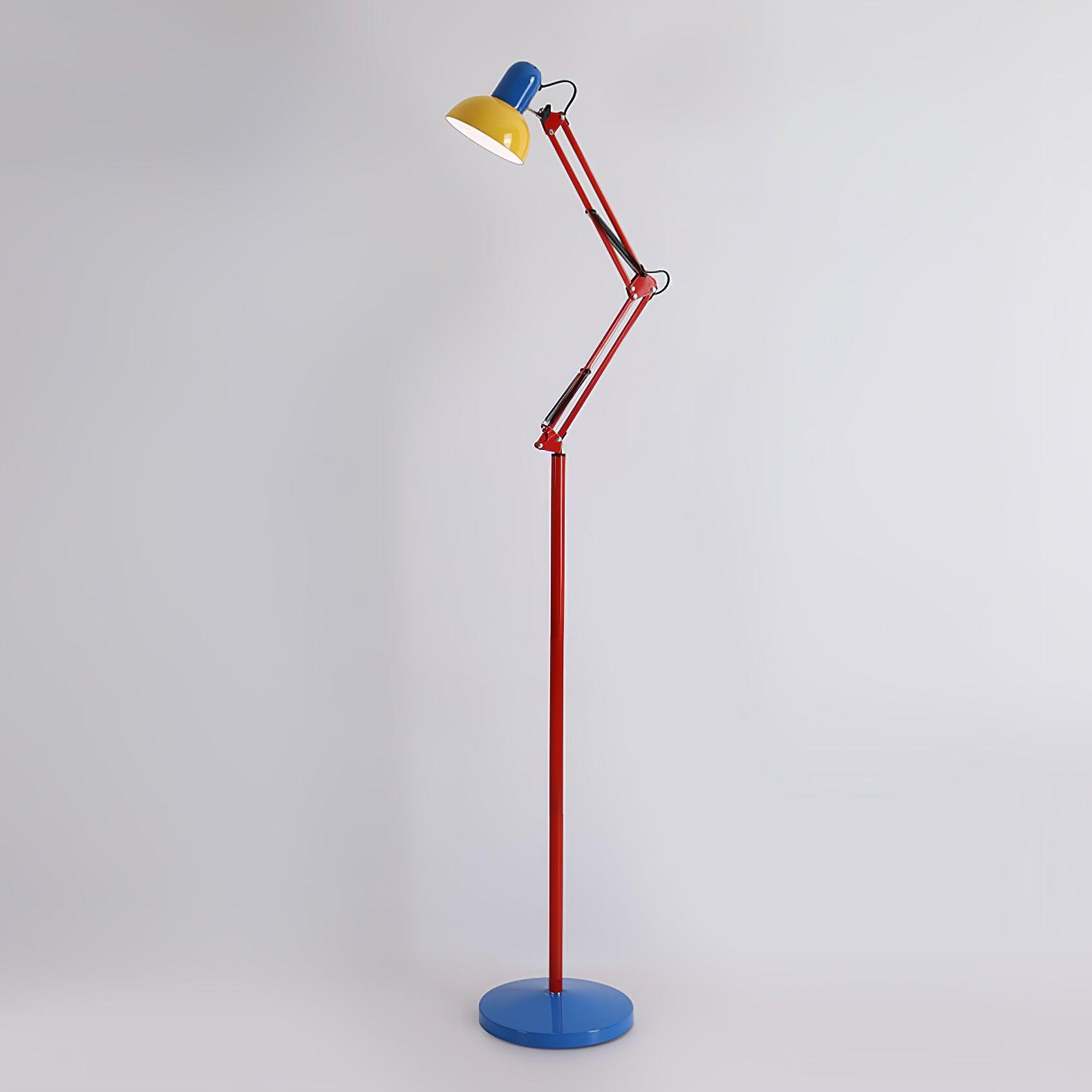 Flexi Memphis Floor Lamp - Adjustable Modern LED Standing Light for Living Room, Bedroom, or Office - Perfect for Reading, Working, and Ambient Lighting