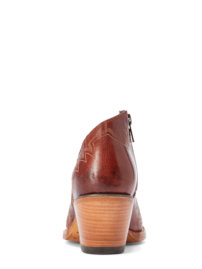 Ariat Women's Jolene Western Boots - Sedona Brown Leather Cowgirl Boots for Riding, Country Fashion & Outdoor Activities