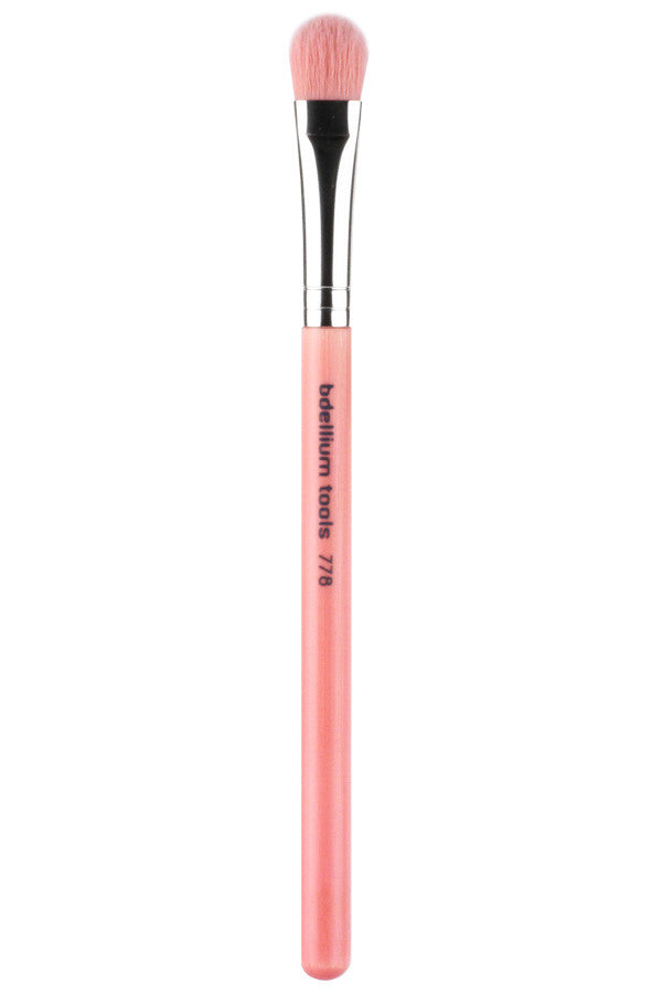 Bdellium Tools Pink Bambu Makeup Brushes Set - Vegan & Cruelty-Free for Flawless Foundation, Blending & Contouring - Perfect for Professional Makeup Artists & Beauty Enthusiasts
