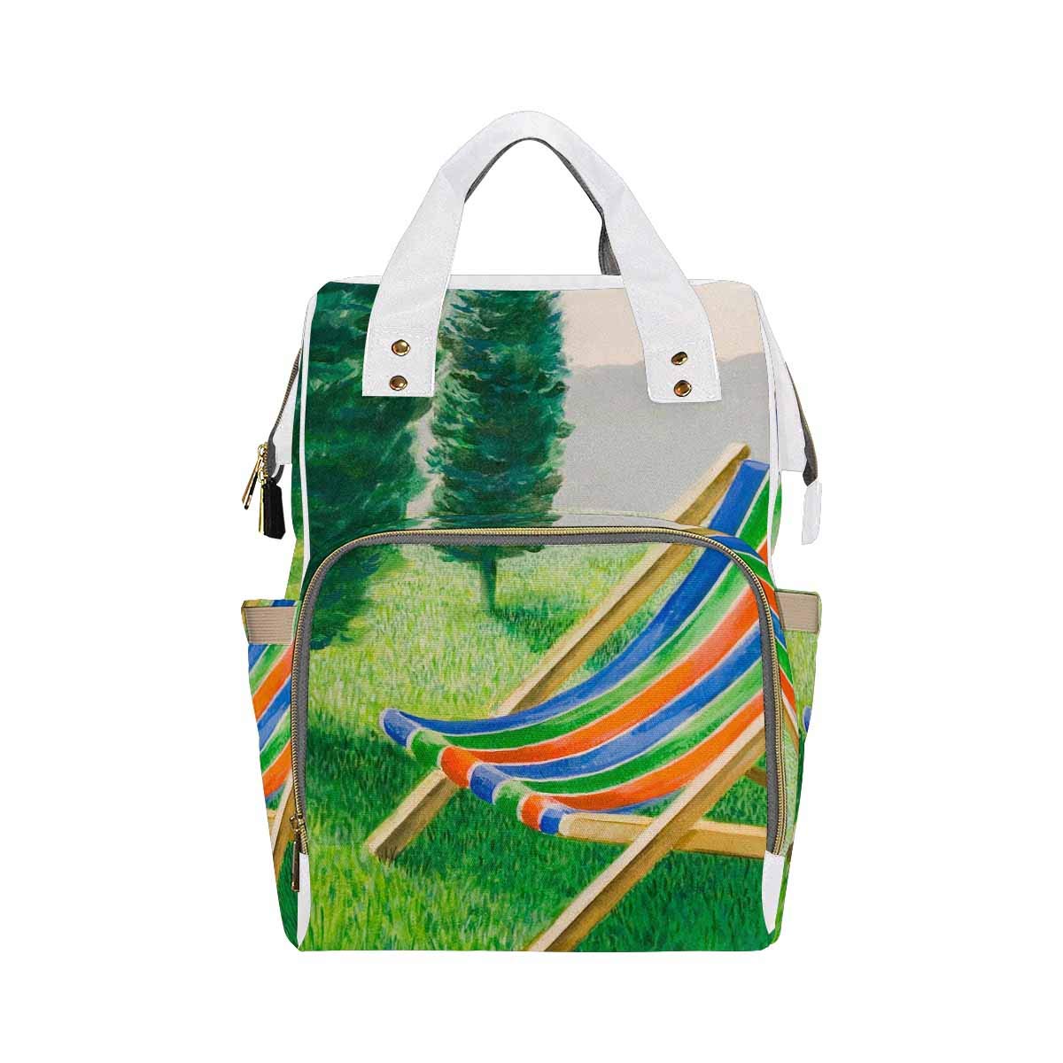 InterestPrint Large Capacity Baby Nappy Bags - Stylish & Durable Diaper Organizer for Travel, Beach, Park & Daily Use - Perfect for Moms On-The-Go