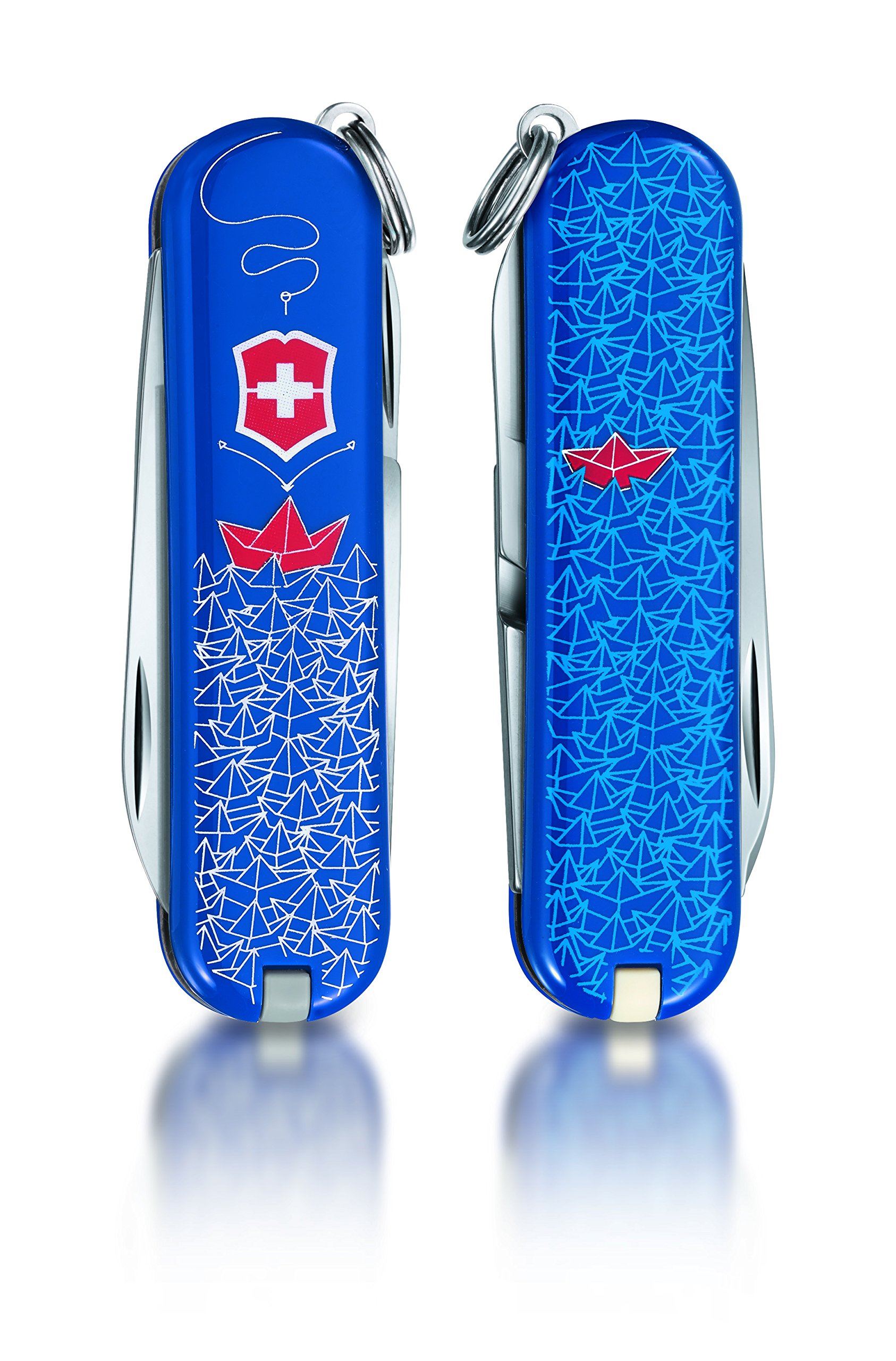 Victorinox Classic Sailor 0.6223.L1409 Swiss Army Knife - 58mm Compact Pocket Tool for Everyday Carry, Camping & Outdoor Adventures