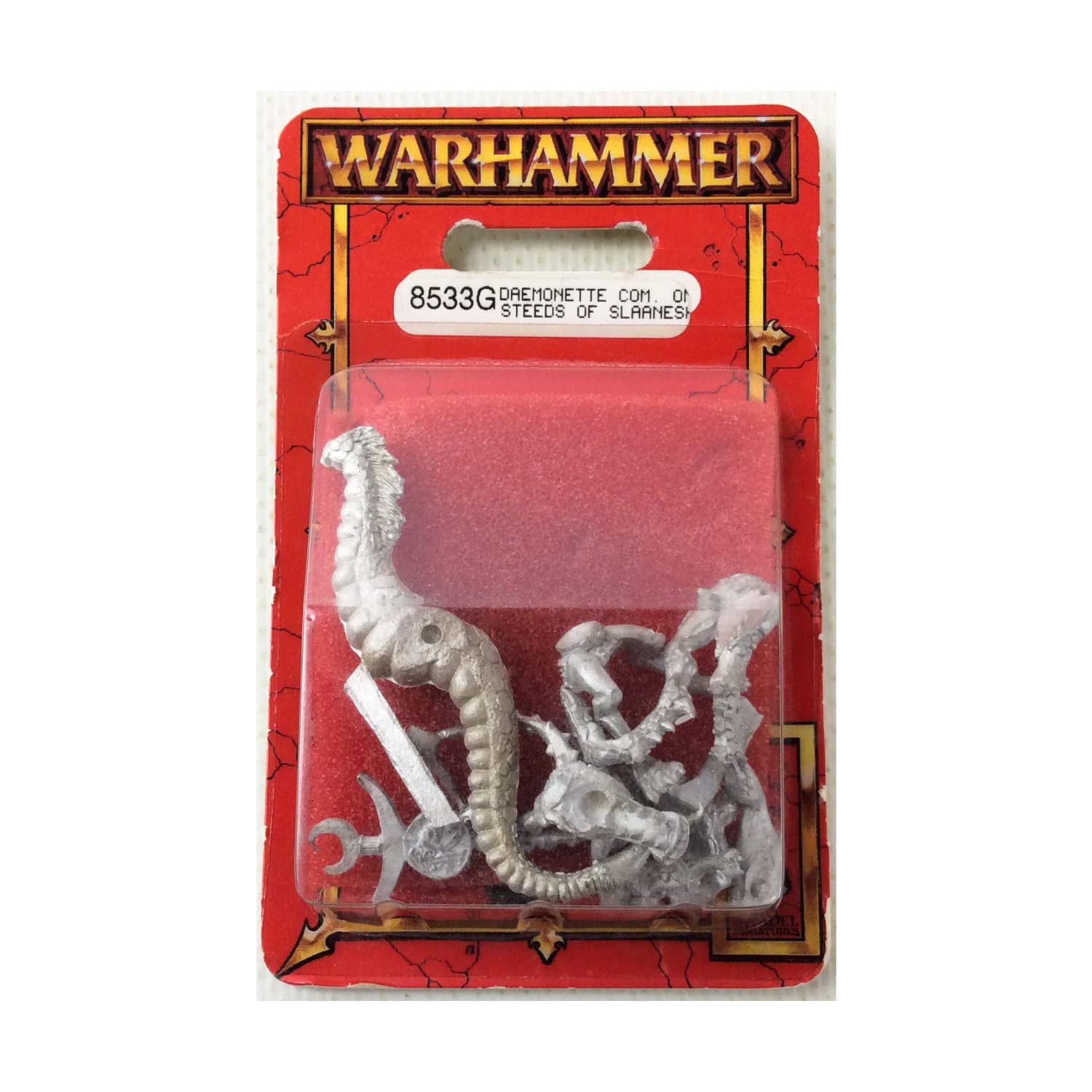 Games Workshop Daemonette Commander on Steed of Slaanesh - Warhammer 40K Chaos Daemon Miniature - Perfect for Tabletop Gaming & Collecting