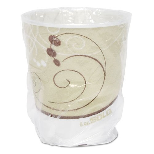 SOLO Cup Company 9oz Trophy Insulated Foam Cups - Hot & Cold Beverage, Thin-Wall Design, Individually Wrapped (900 Cups/Case) - Perfect for Parties, BBQs, and Office Events