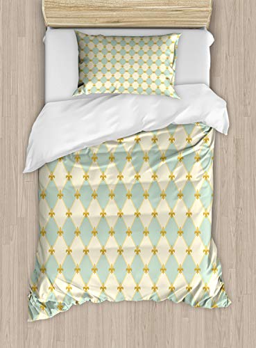 Cream Pale Blue Yellow