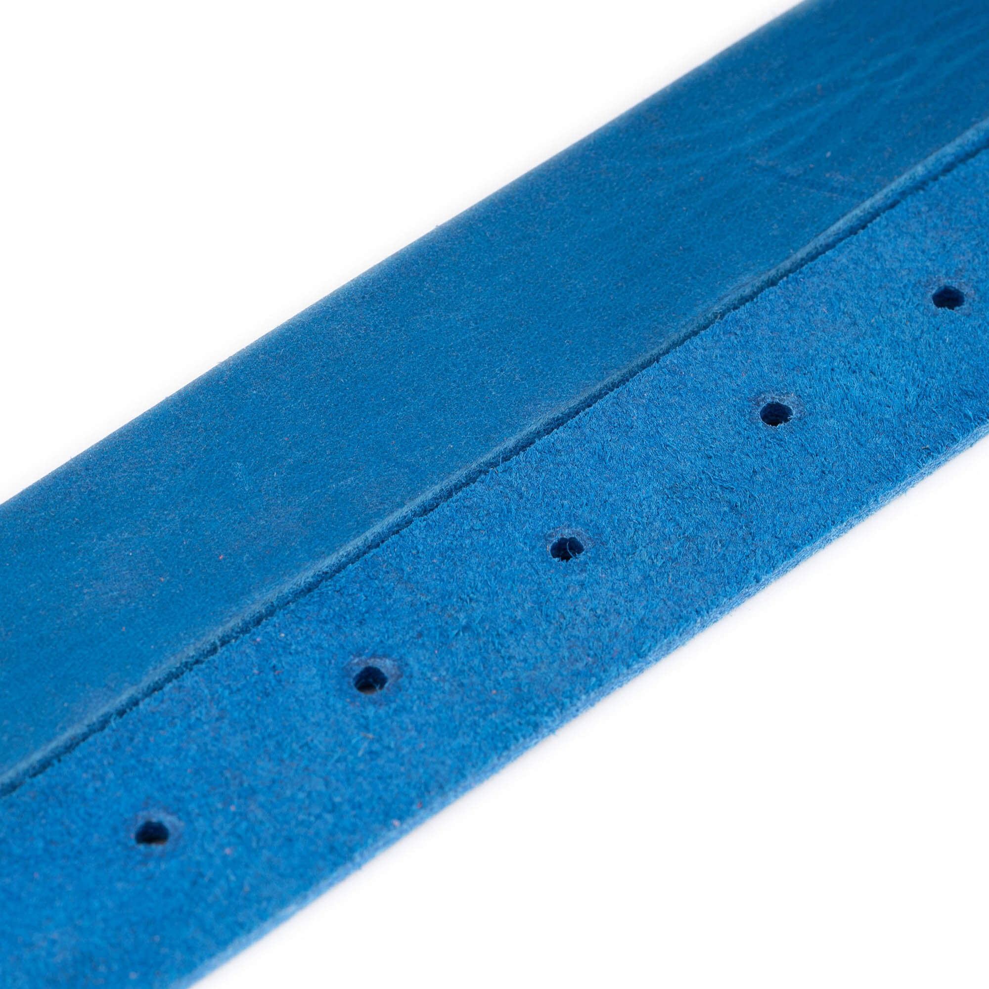 2.5 cm Soft Azure Leather Belt Strap Replacement for Montblanc Buckles - Premium Genuine Leather Accessory for Men & Women - Perfect for Office, Formal Events & Everyday Wear