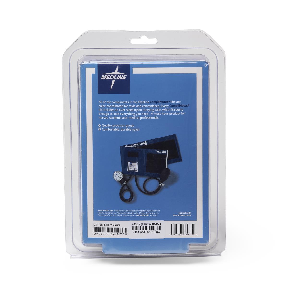 Accurate Aneroid Blood Pressure Monitor with Nylon Carrying Case for Adults - Home Use & Doctor's Office Medical Checkup