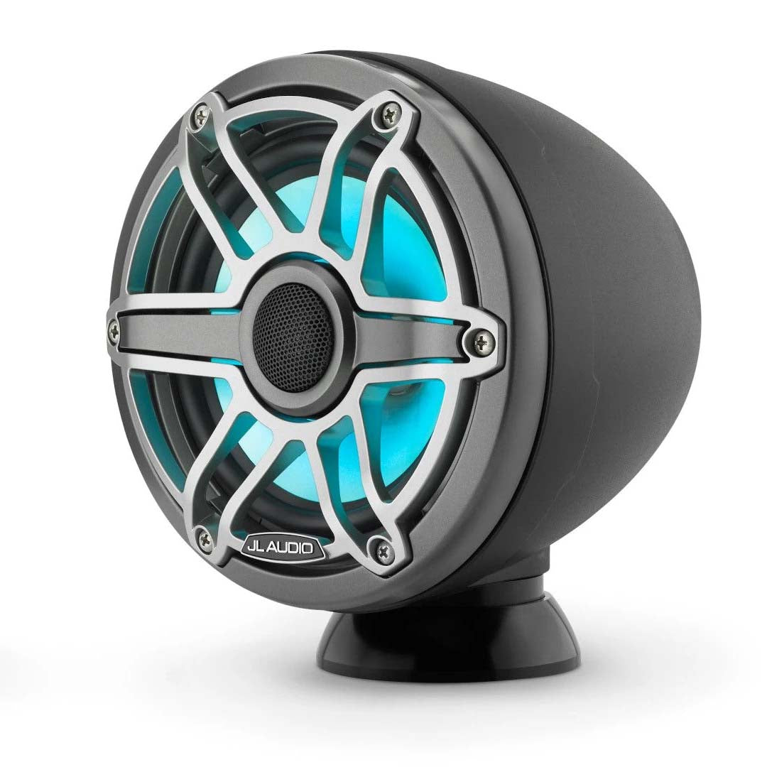 JL Audio PS SWMCP B SM - Black Anodized Surface Mounting Fixture for PS650 VeX Model | Marine & Car Audio Installation Accessory | Perfect for Boats, Trucks & Custom Vehicles