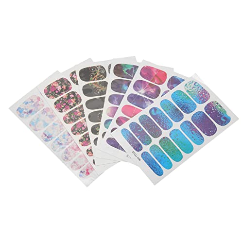 Long Lasting Water Transfer Nail Decals - Full Wrap Stickers for Women, Girls & Kids | Easy DIY Nail Art Designs for Parties, Weddings & Everyday Wear