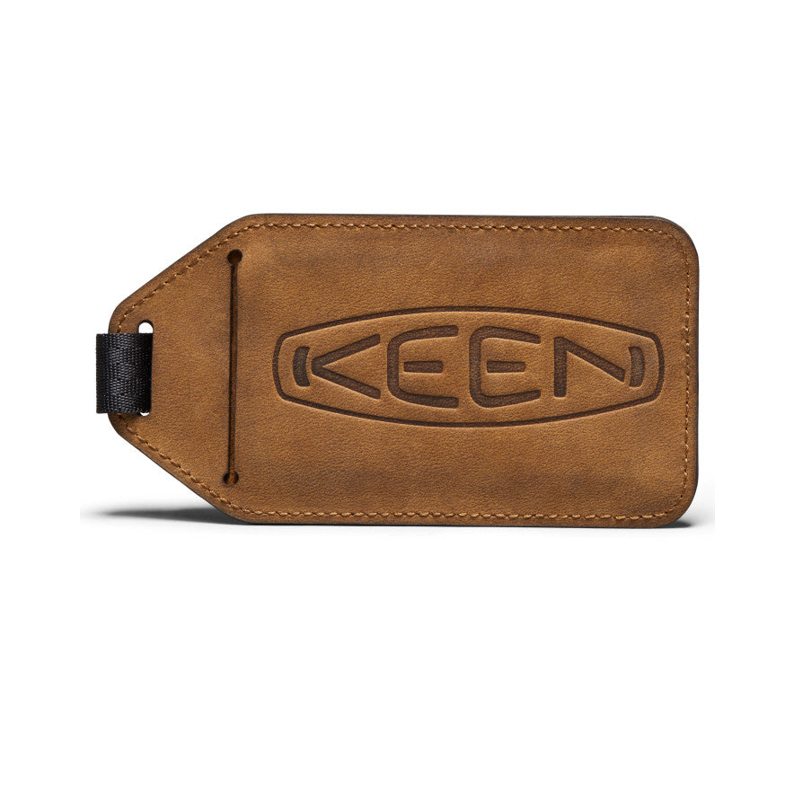 Durable Leather Luggage Tag with ID Holder - Stylish Brown Travel Accessory for Suitcases, Backpacks & Bags | Perfect for Airports, Hotels & Vacation Trips