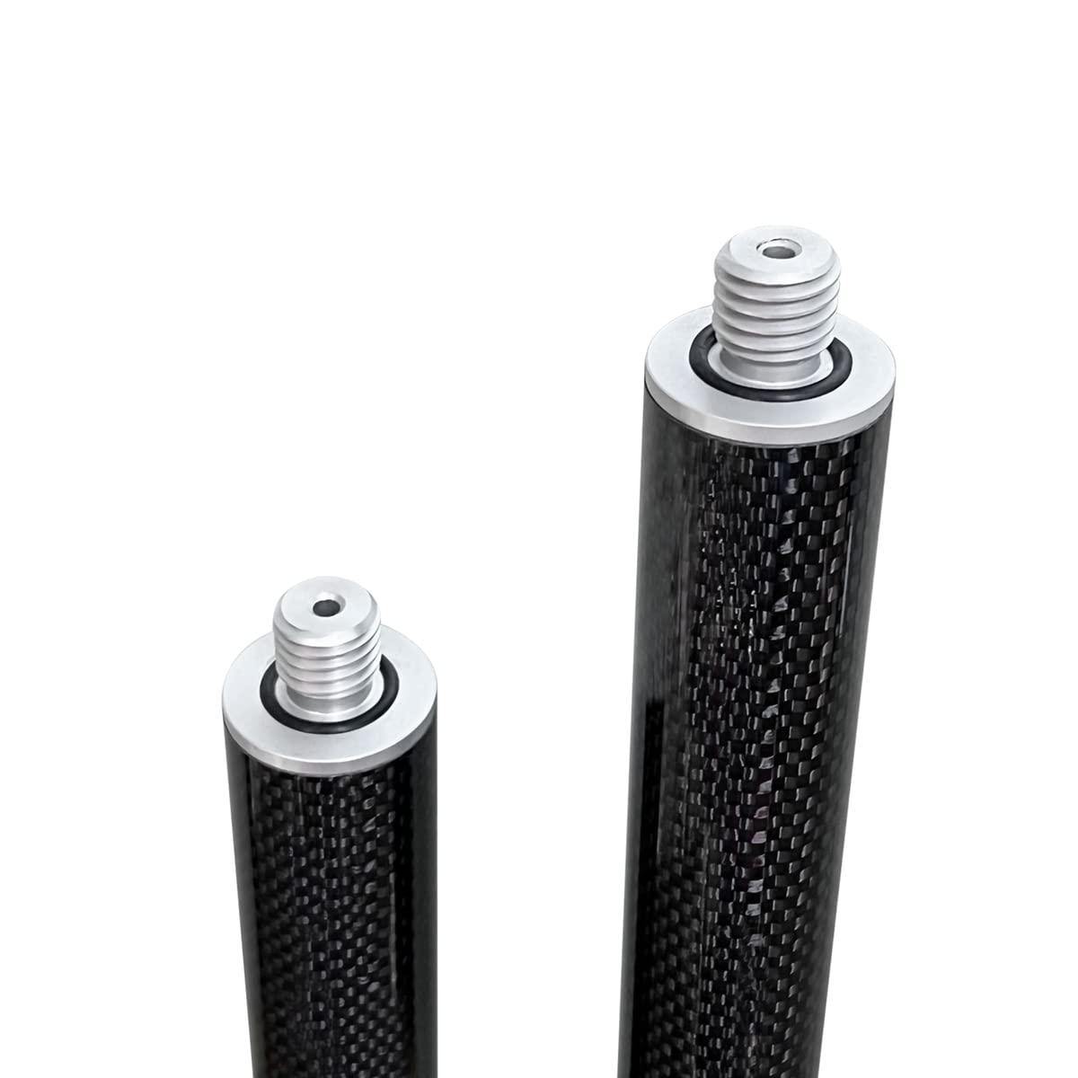 2M Carbon Fiber GPS GNSS RTK Survey Rod with 5/8X11 Thread & Soft Carrying Bag - High Precision for Total Station, Prism, and Land Surveying - Ideal for Construction, Mapping, and Engineering Projects