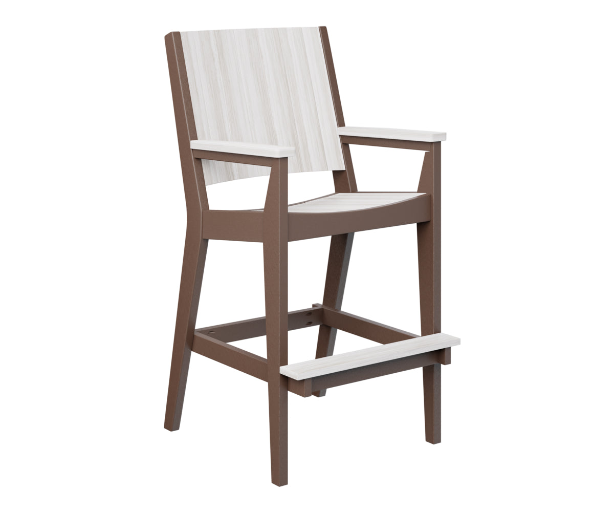 Berlin Gardens Mayhew Chat XT Chair - Patio Outdoor Conversation Chair with Cushion, Weather-Resistant & Comfortable - Perfect for Backyard, Garden, and Poolside Relaxation
