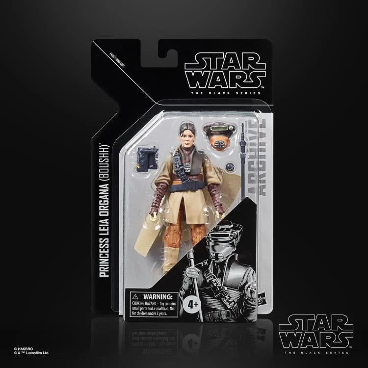 Star Wars The Black Series Archive Princess Leia (Boushh Disguise) 6-Inch Action Figure - Collectible Toy for Display, Gift & Cosplay | Perfect for Fans, Collectors & Star Wars Movie Nights