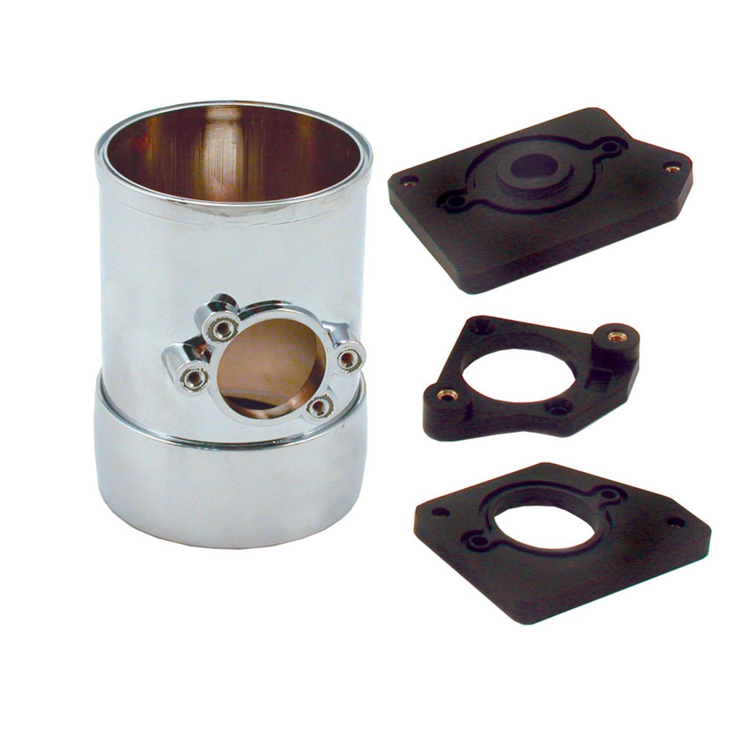 Spectre Performance 8705 High Performance Air Flow Sensor Mount - Universal Fit for Car & Truck Engines - Improves Air Intake & Fuel Efficiency - Ideal for Racing, Off-Road & Performance Upgrades