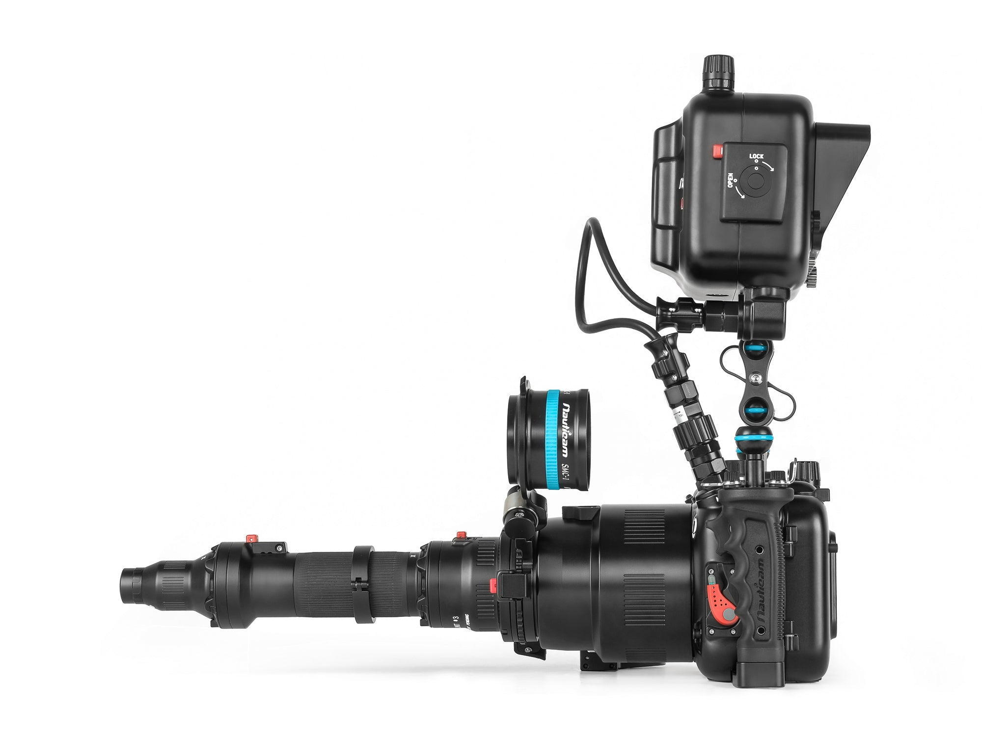Nauticam FX3 Waterproof Housing for Sony FX3/FX30 Full Frame Cinema Line Camera - Professional Underwater Photography & Videography Gear for Scuba Diving & Marine Exploration