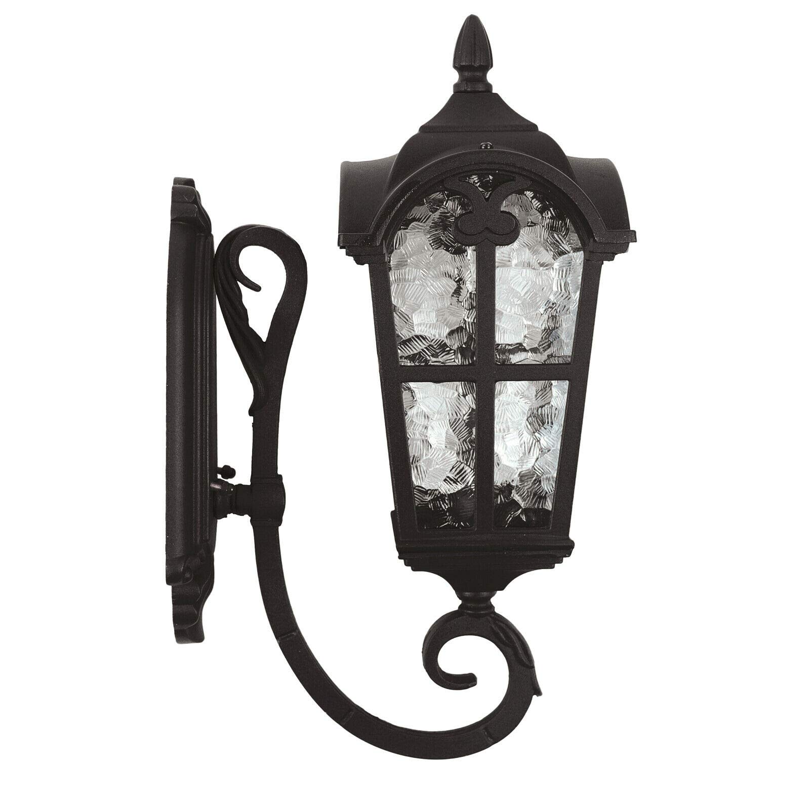 Vintage European Style Retro Wall Lantern - Antique Industrial Wall Sconce with E26 Base for Indoor/Outdoor Use - Perfect for Garden, Patio, Porch, and Home Decor Lighting
