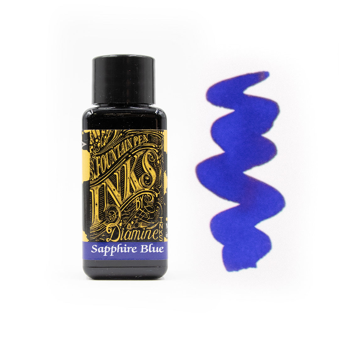 Premium Diamine Fountain Pen Ink 30ml Bottle - Vibrant Colors for Calligraphy, Journaling & Artistic Writing - Perfect for Fountain Pens, Dip Pens & Ink Drawing