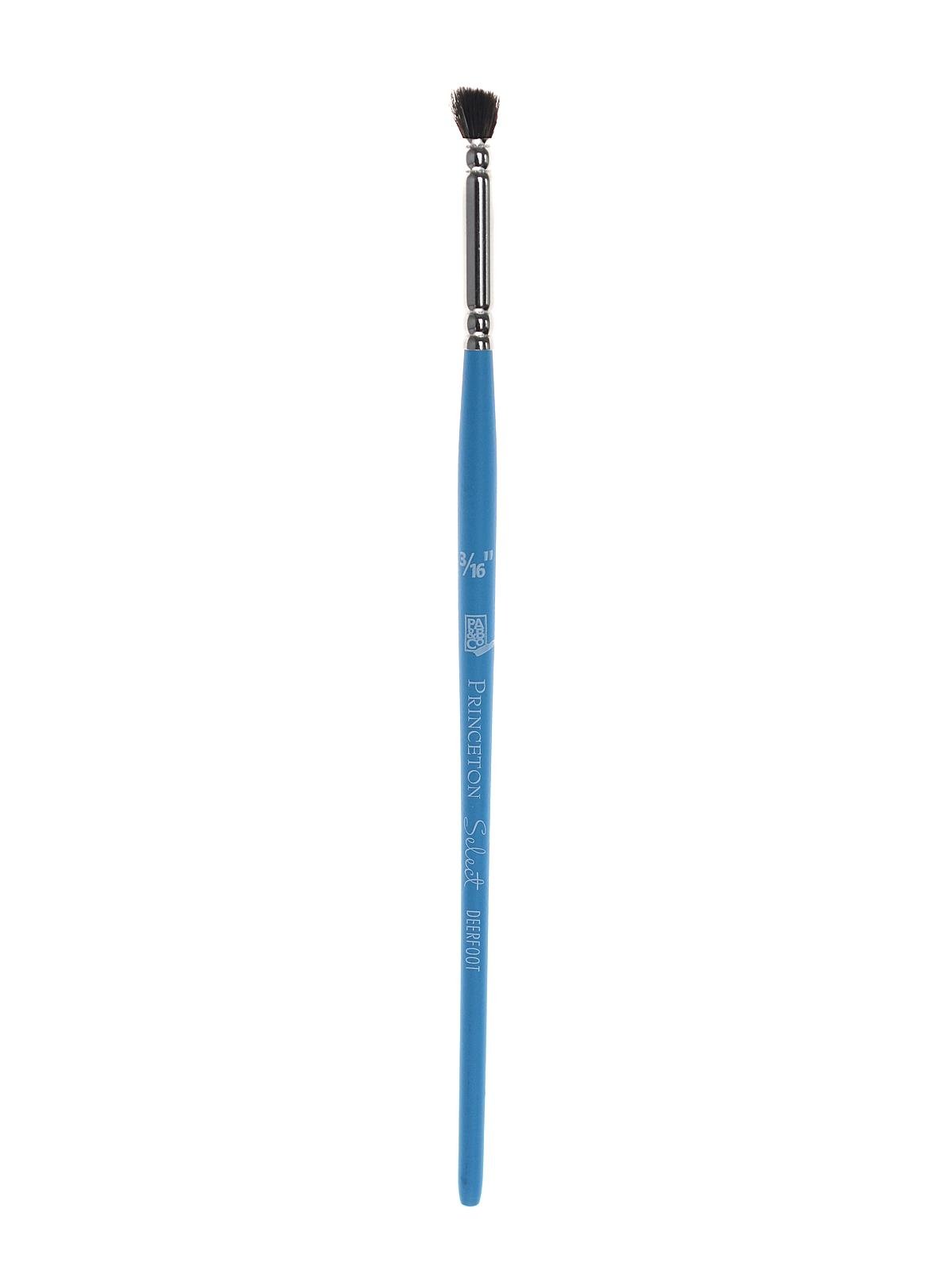 Princeton Select Artiste Brushes - Deerfoot 3/16 Inch (Pack of 2) - Perfect for Oil, Acrylic & Watercolor Painting - Professional Artist Brush Set for Fine Detailing & Blending