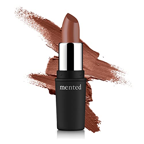 Mented Cosmetics Nude Matte Lipstick - Long Lasting Waterproof Lip Stain in Dope Taupe (Brown Pink Mauve Shades) - 24 Hour Matte Lipstick for Dark Lips | Perfect for Everyday Wear, Date Nights & Special Occasions