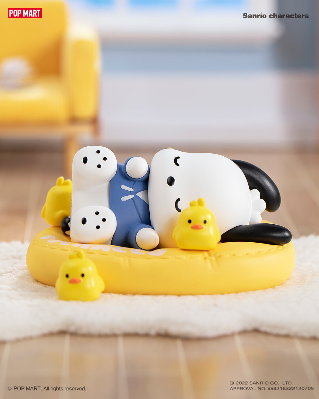 POP MART Sanrio Characters Fall Asleep Series Blind Box Figures - Cute Hello Kitty, My Melody & Friends Collectible Toys for Anime Fans | Perfect for Bedroom Decor, Office Desk Display & Gift Giving