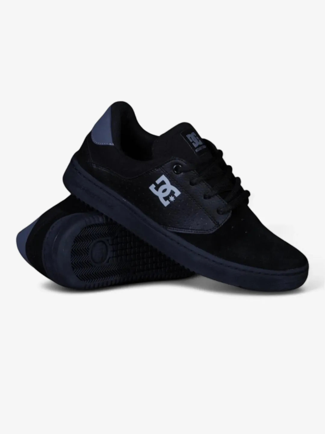 DC Plaza TC SS Skate Shoes for Men - Black & Grey Sneakers for Streetwear & Casual Wear | Perfect for Skating, Walking & Everyday Comfort
