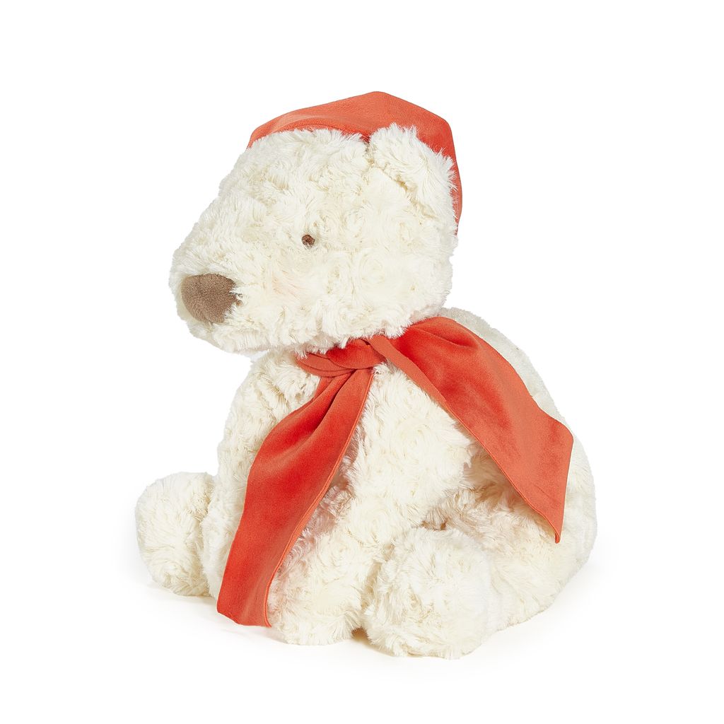 Bo The Polar Bear Stuffed Animal - Soft Plush Toy for Kids, Cute Arctic Bear Gift for Children - Perfect for Cuddling, Nursery Decor, and Birthday Presents
