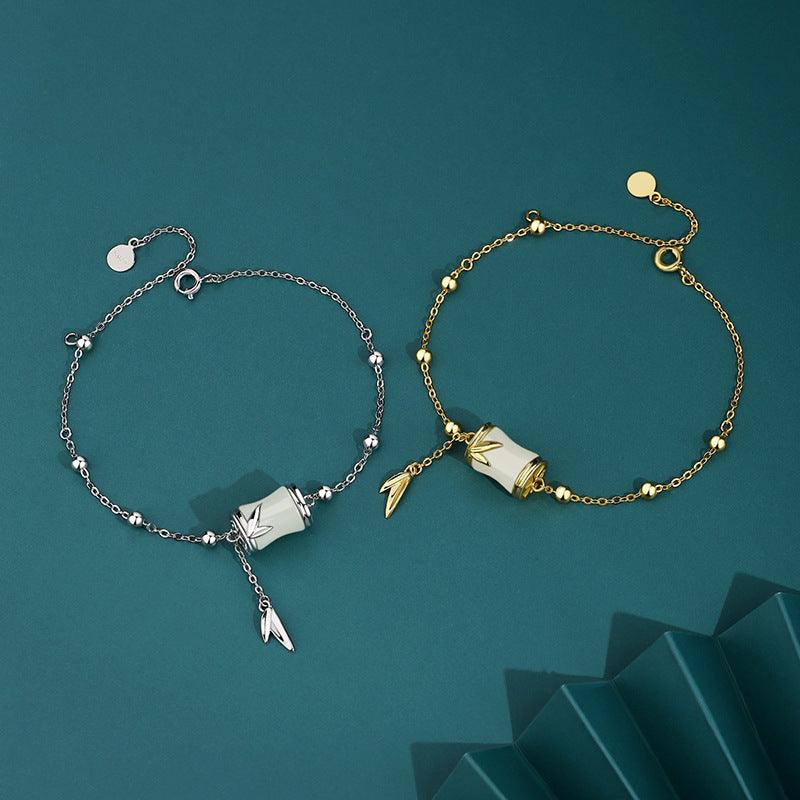 S925 Sterling Silver Bracelet & Necklace Set with Natural Tianyuzhu Beads - Elegant Jewelry Gift for Women, Perfect for Weddings, Parties & Daily Wear