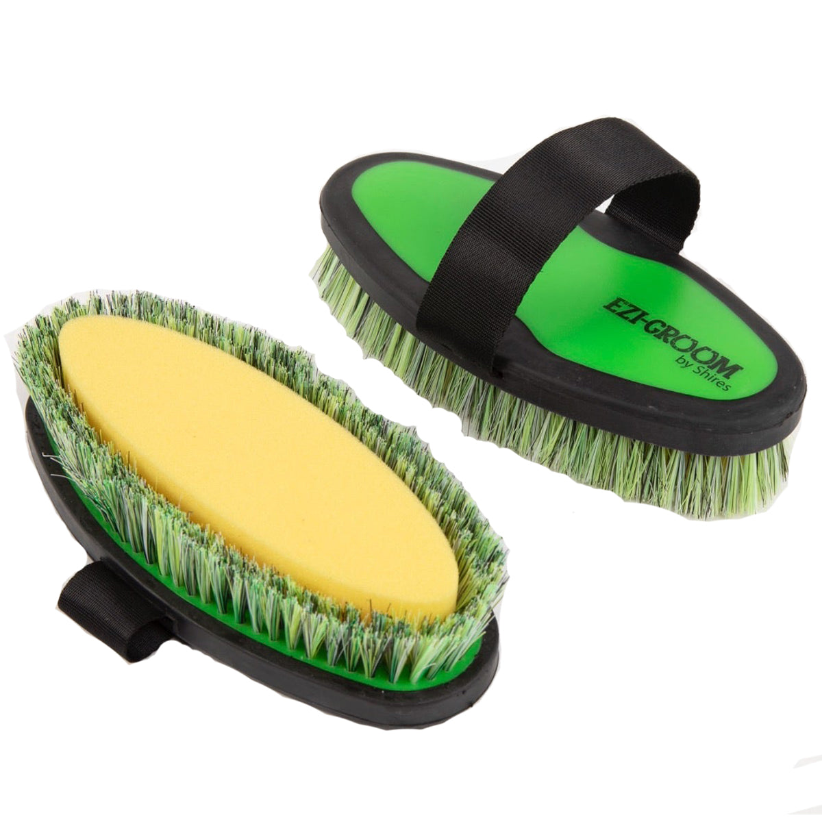 EZI GROOM Grip Body Wash Brush - Exfoliating Shower Brush with Soft Bristles for Men & Women - Perfect for Deep Cleansing, Back Scrubbing & Skin Care Routine