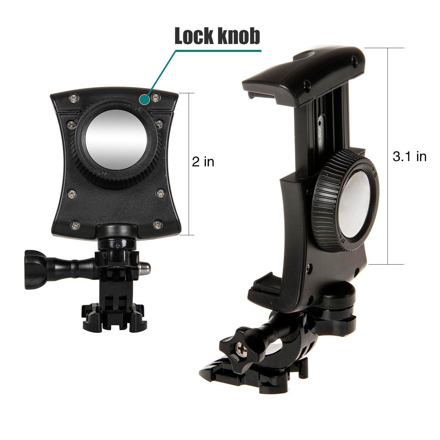 Coreal Adjustable Chest Mount Harness for Smartphones & Action Cameras - Compatible with iPhone, Samsung, GoPro - Perfect for Hiking, Vlogging & Hands-Free Recording