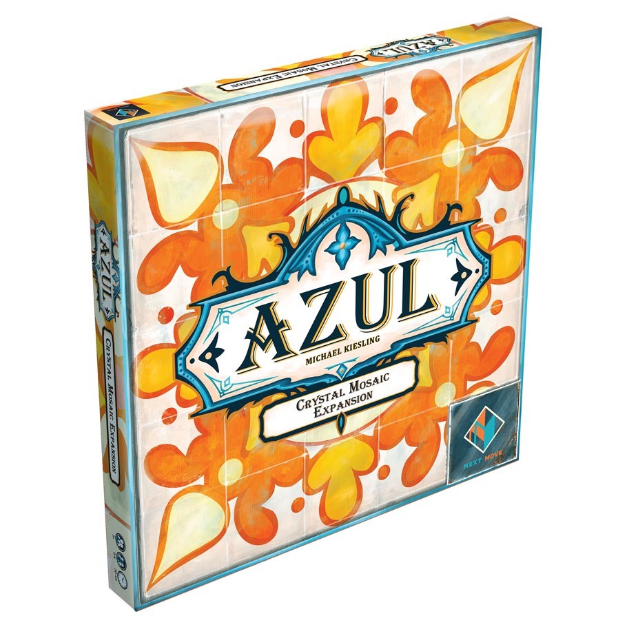 Azul Crystal Mosaic Expansion - Stained Glass Board Game for Adults & Families - Perfect for Game Nights, Parties & Strategy Lovers
