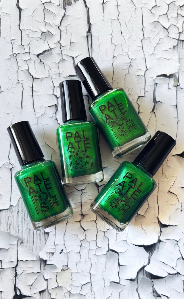 Palate Polish Crème de Menthe Nail Polish - Vegan, Cruelty-Free Mint Green Nail Lacquer for Manicures & Pedicures | Perfect for Spring, Summer & Holiday Nail Art