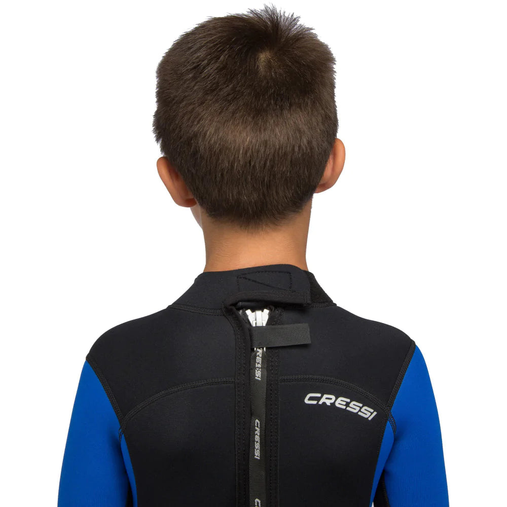 Cressi Med X Shorty 2.5mm Kids Wetsuit for Boys - Perfect for Swimming, Snorkeling & Water Sports