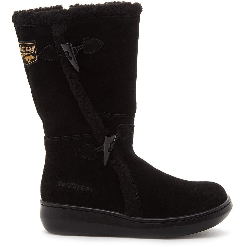 Rocket Dog Women's Slope Mid Calf Winter Boots - Chestnut Brown Waterproof Snow Boots for Women Size 8 | Warm Comfortable Booties for Cold Weather, Snowy Days & Outdoor Activities