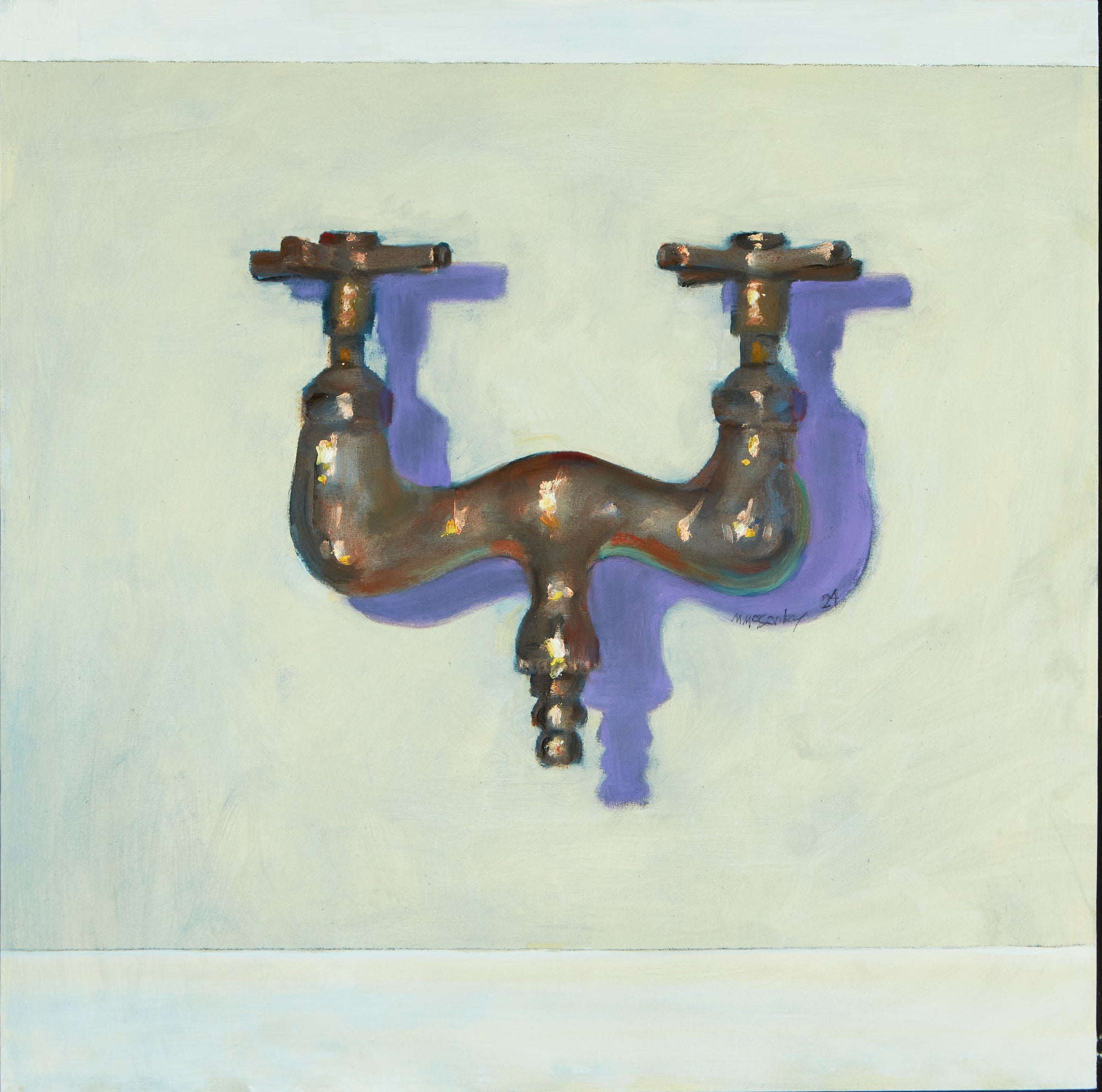 Mike McSorley Vintage Style Old Tub Faucet - Classic Bathroom Sink Faucet for Antique Home Decor | Perfect for Farmhouse, Cottage & Retro Bathroom Renovations