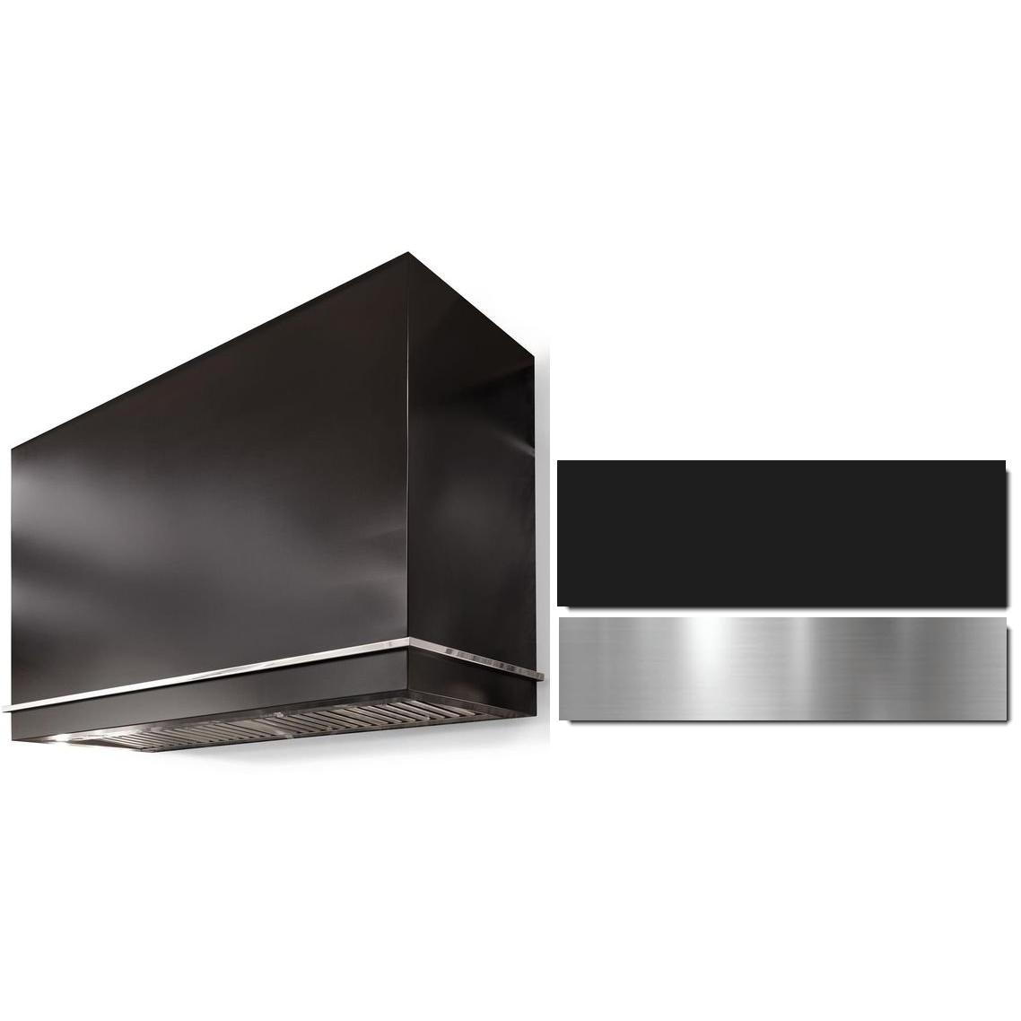 AGA 36 Inch Professional Wall Mount Range Hood - AH3654LGEMBLBN Stainless Steel Kitchen Vent Hood with Powerful Extraction for Home Cooking & Grilling