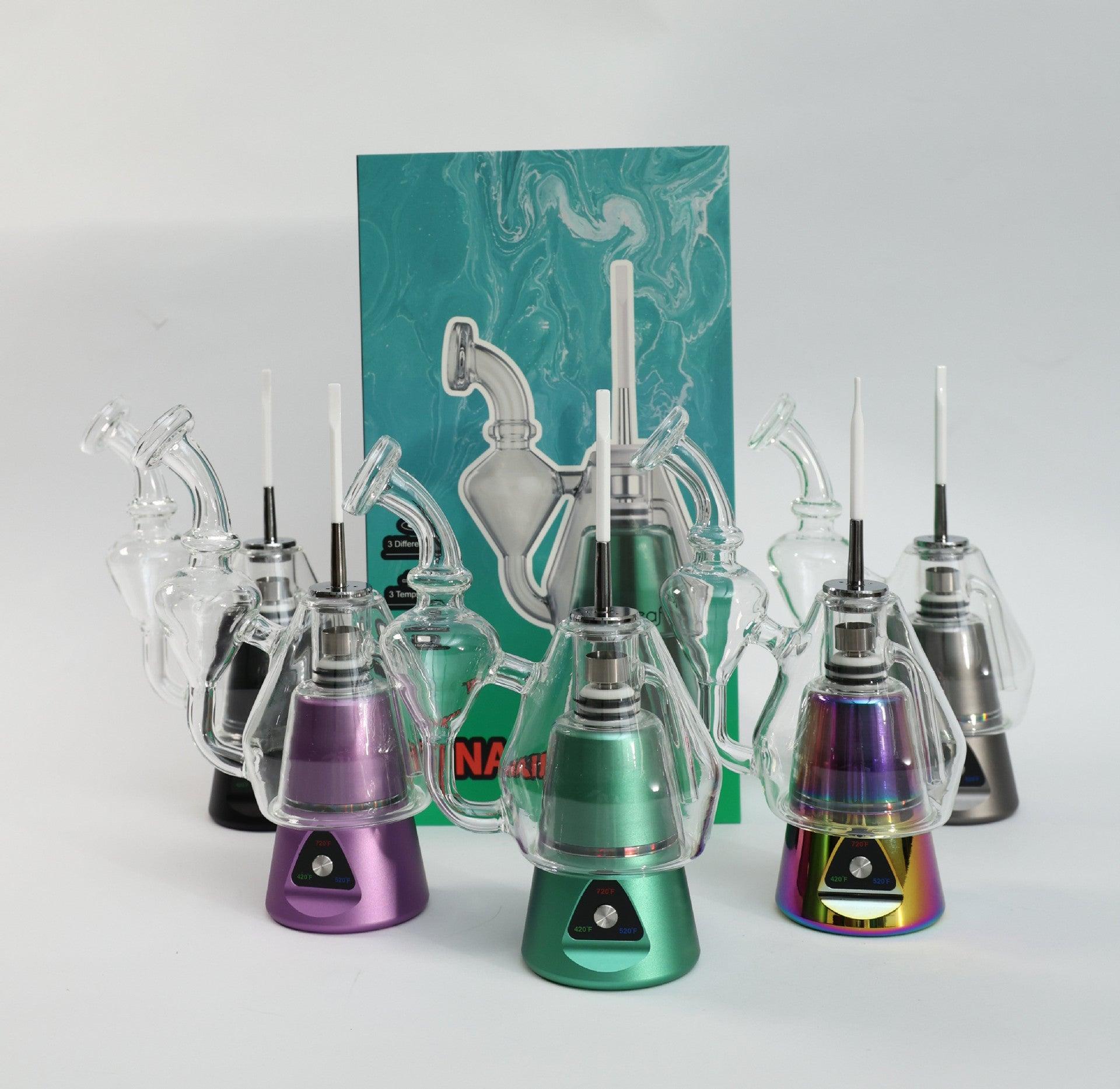 BeLeaf Tower T Enail Kit - Electric Dab Rig for Concentrates & Wax Vaporizer | Portable E-Nail for Home & Travel Use | Perfect for Dabbing Enthusiasts & Cannabis Lovers