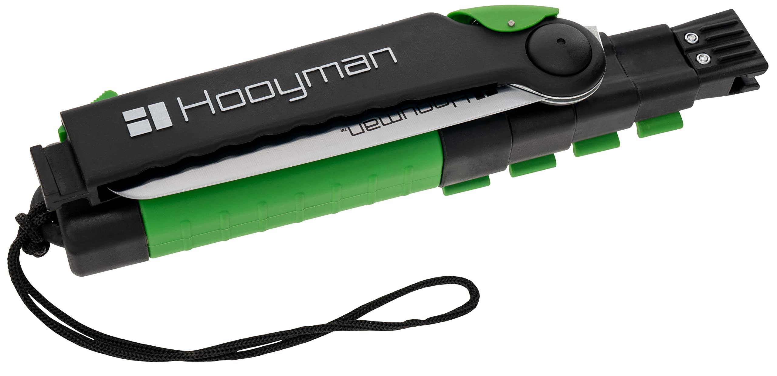 Hooyman Extendable Tree Saw - Compact & Detachable Handsaw with Telescoping Pole, No-Slip H-Grip & Impulse Hardened Teeth - Perfect for Tree Trimming, Hunting, Camping, Hiking & Outdoor Adventures