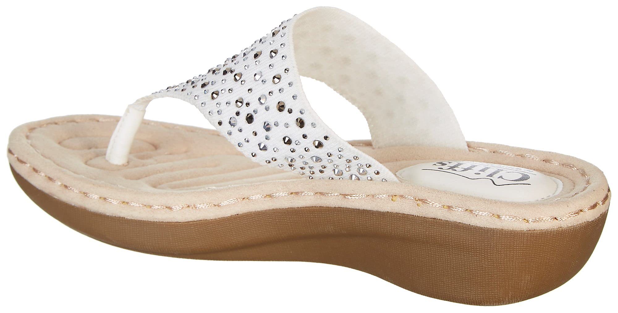 White Mountain Women's Thong Sandals - Beach & Casual Wear