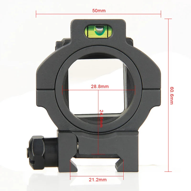 E.T Dragon Tactical Rifle Scope with Picatinny Mount - 4x32 Magnification for Hunting & Airsoft | Durable Optics for Outdoor Shooting & Target Practice