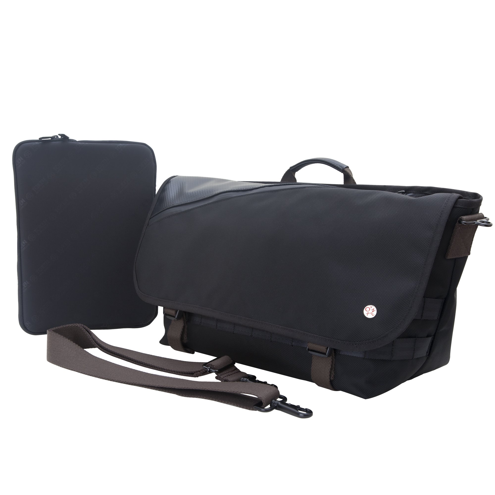 Stylish Black Grand Army Messenger Bag - Durable One Size Crossbody Bag for Men & Women - Perfect for Work, Travel & Everyday Use