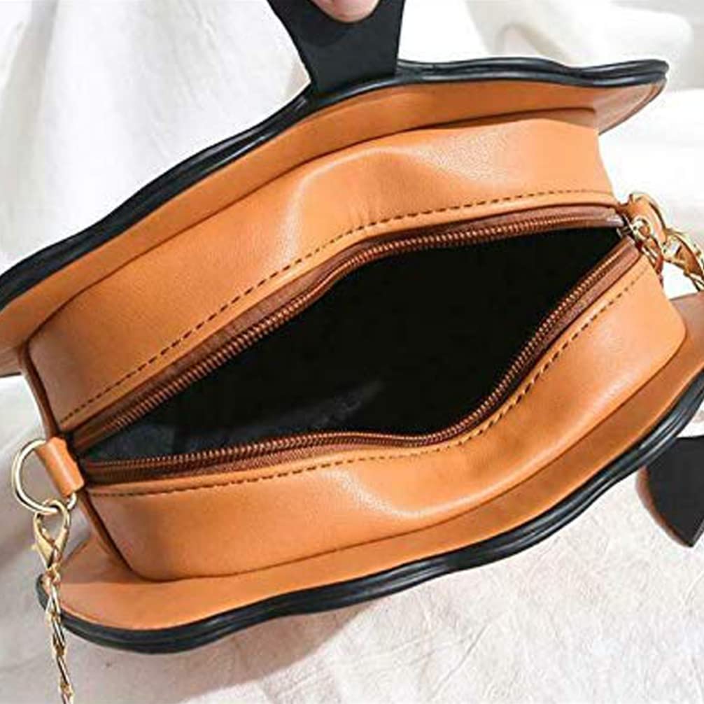 Halloween Pumpkin Crossbody Bag - Gothic Devil Shoulder Purse for Women, Cute Novelty Handbag for Halloween Parties, Cosplay & Goth Fashion Accessories
