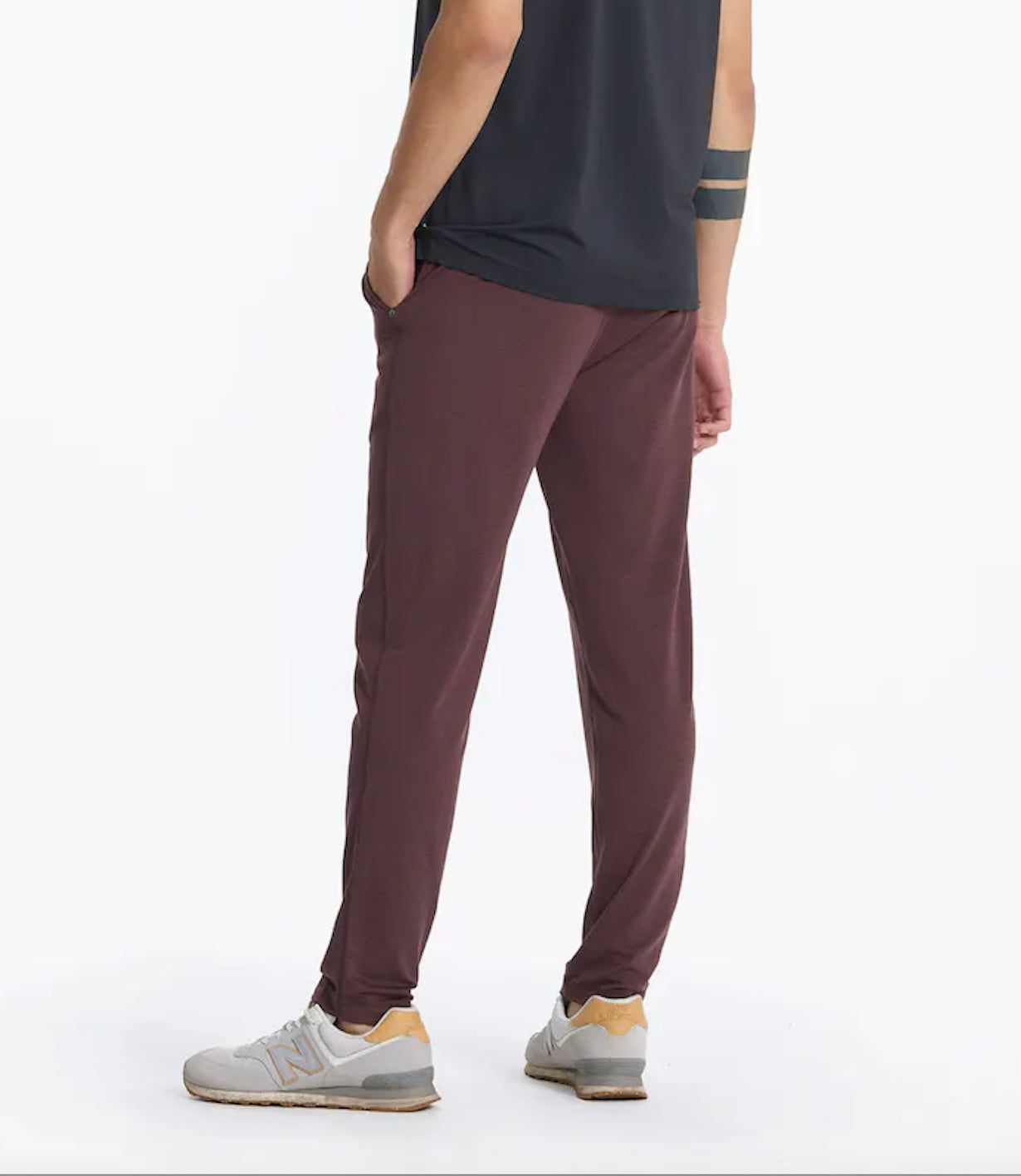 Vuori Ponto Performance Pants for Men - Lightweight, Stretchable & Breathable Workout Pants - Ideal for Running, Yoga & Gym Training