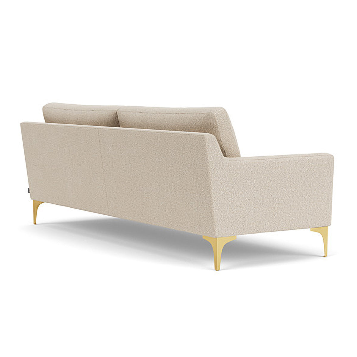 Astha Boucle 3 Seater Sofa - Modern Upholstered Couch with Soft Fabric for Living Room, Lounge & Office | Comfortable Sectional Sofa for Home Decor