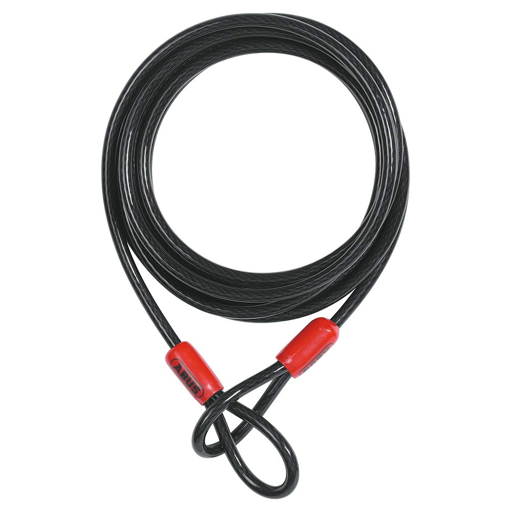 ABUS 10/500 Cobra 16.5ft Heavy Duty Steel Security Cable - Anti-Theft Bike Lock Cable for Bicycles, Motorcycles, Scooters & Outdoor Equipment - Weather Resistant & Cut Proof Protection