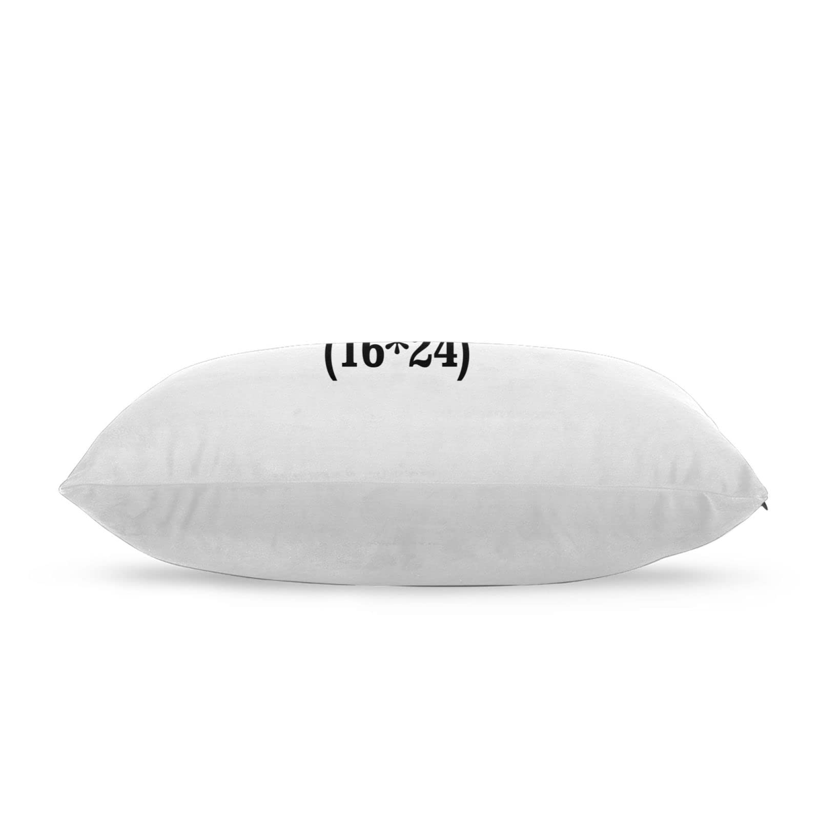 Custom Photo & Text Throw Pillow Cover 16x24 Inch - Personalized Pet, Couple & Wedding Memory Pillowcase for Indoor/Outdoor Decor - Perfect for Home, Sofa, Bedroom & Gift Giving