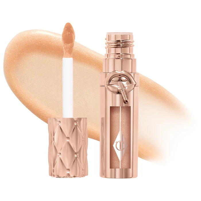 Charlotte Tilbury Pillow Talk™ Big Lip Plumpgasm Volumizing Lip Gloss - Hydrating Plumping Lip Gloss for Fuller Lips, Vegan & Cruelty-Free - Perfect for Date Night, Parties & Everyday Glam